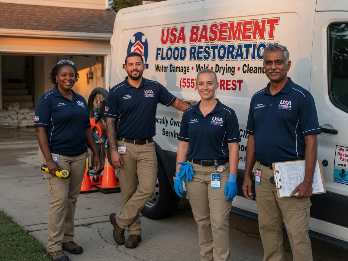 Basement Flood Cleanup company in Strausstown, PA