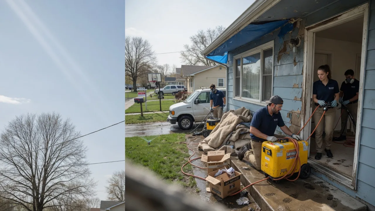 Basement Flood Cleanup in Strausstown, PA near me